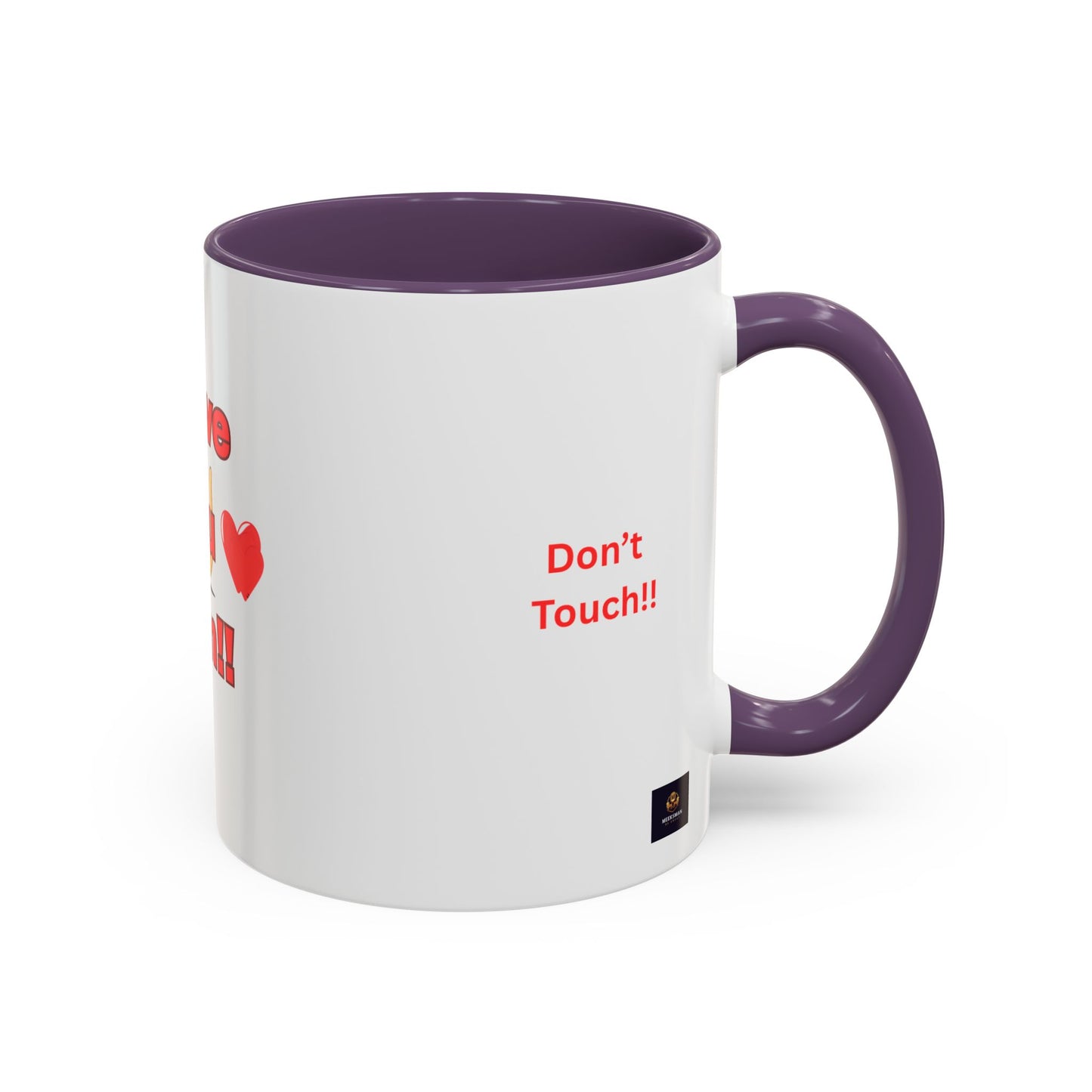 Mom Love Accent Coffee Mug – Perfect for Mother's Day, Birthdays, Cat Lovers, Cute Gift for Mom, Fun Kitchenware